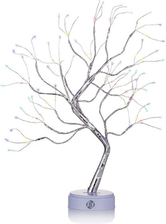 Equivera Paasboom - Paasboom - Paasboom met Verlichting - Paastakken met Lichtjes - Paastakken - Paasdecoratie - Tafeldecoratie - Lichtboom met Paasdecoratie - Lichtboom