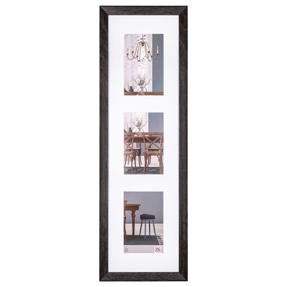 Walther Fiorito - MDF Houten lijst - Fotoformaat 3X10x15 cm - Donkergrijs