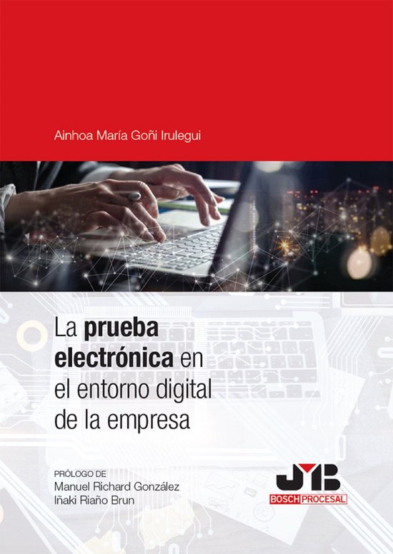 La prueba electrónica en el entorno digital de la empresa - cover