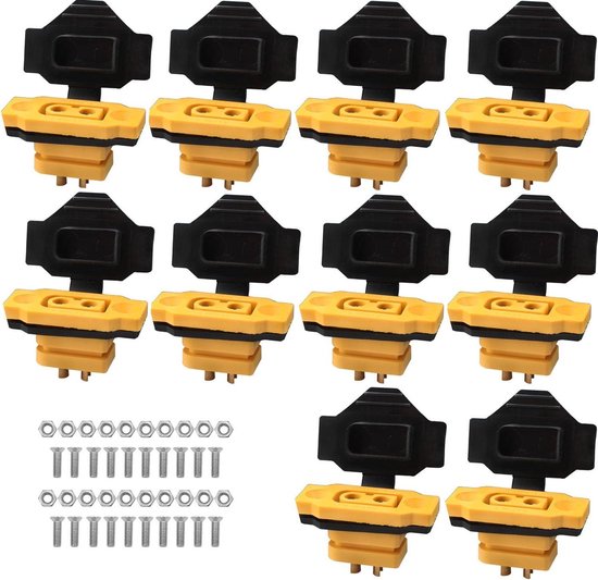 Yiqigou 2 pairs Amass XT60H XT60 Male Female Plug Connector Adapter Cable with 150mm 12AWG Silicone Cable