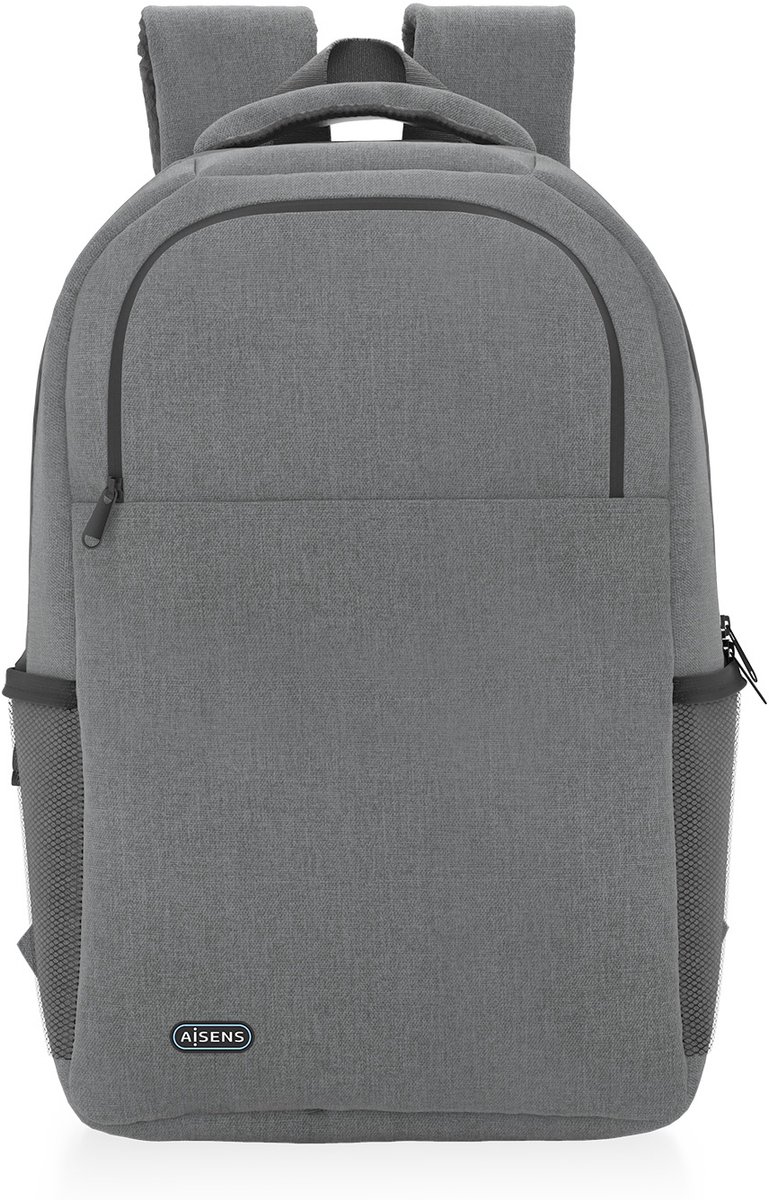 AISENS ASBG-BP083-GR laptoptas 39,6 cm (15.6") Rugzak Grijs