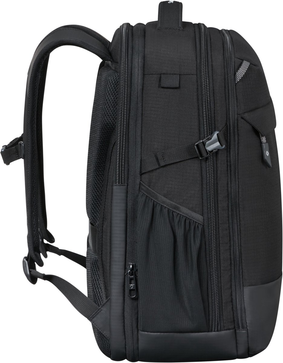 Samsonite Rugzak - Roadseeker Laptop Backpack L 17.3 - uitbreidbaar - Deep Black - 40 l – foto 7