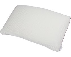 Polydaun Malmo - hoofdkussen - latex - perfecte ondersteuning - medium - 60 x 40 x 13 cm