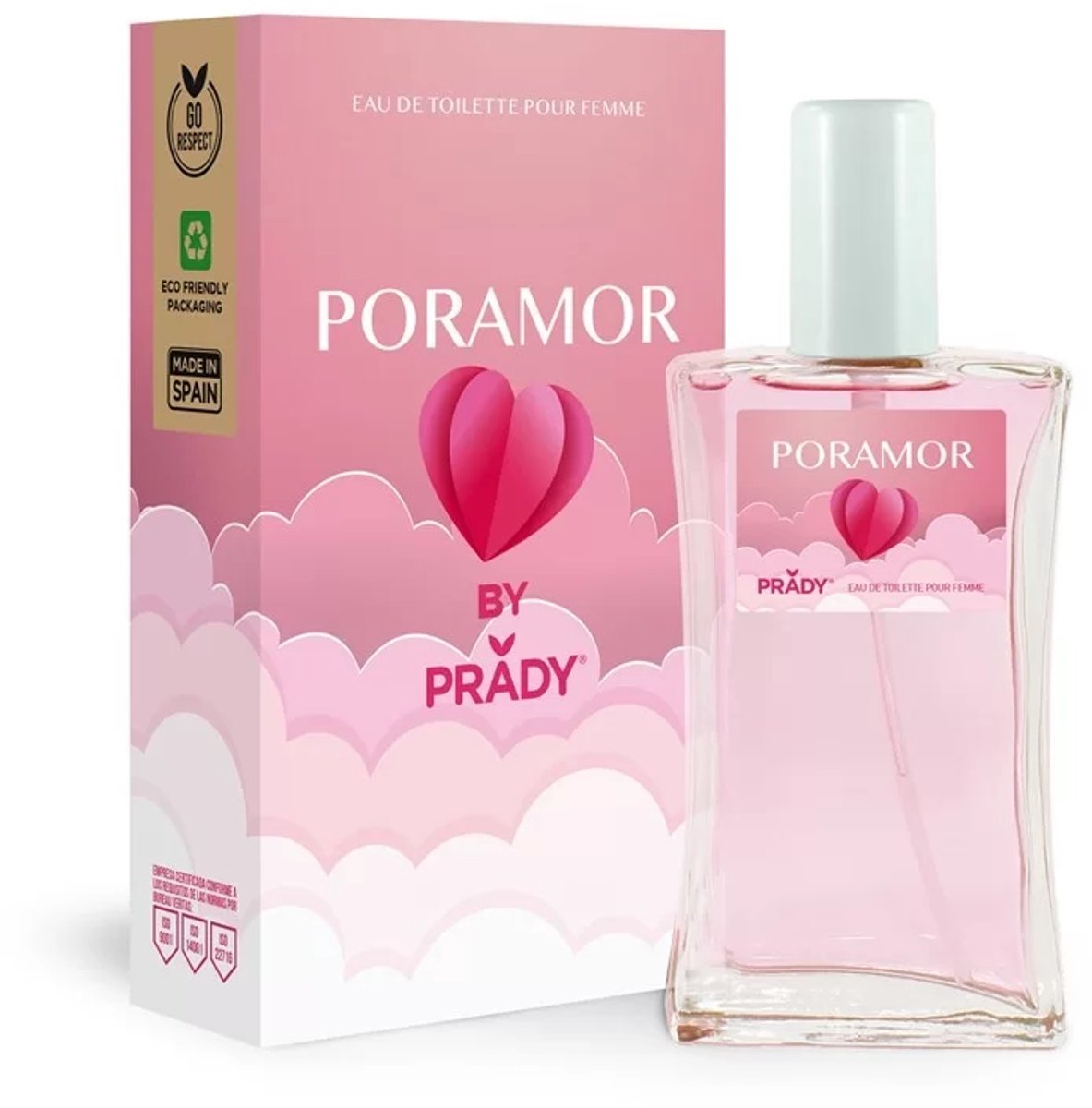 By Prady Poramor Eau de Toilette Pour Femme 90ML