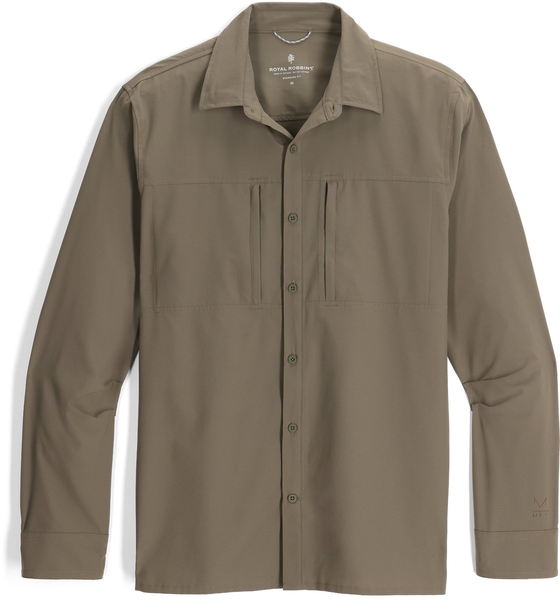 Royal Robbins Men’s Expedition III L/S Outdoorblouse Heren Bruin