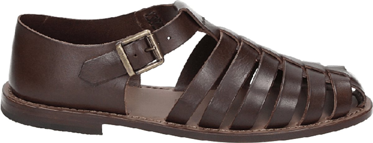 Vanni - D6150 - Heren sandalen - Kleur: Bruin - Maat: 38