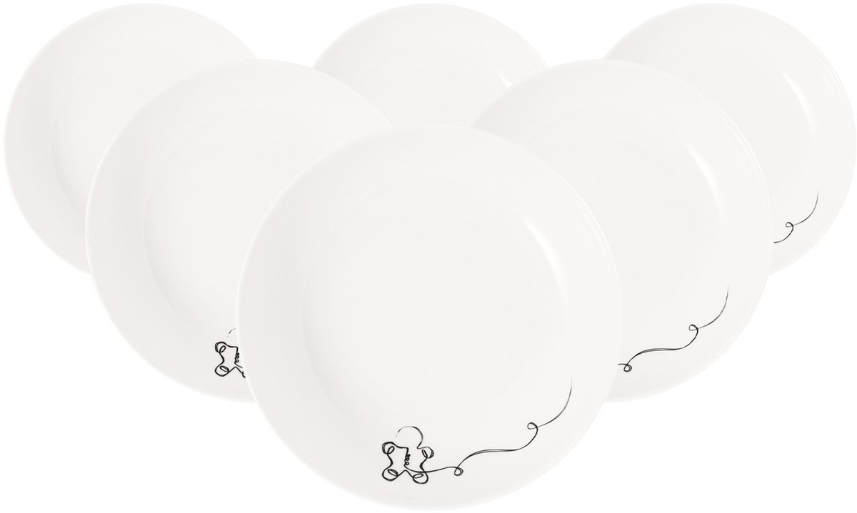 Schalen XMAS Statement Lines ø 18,7 cm Set van 6