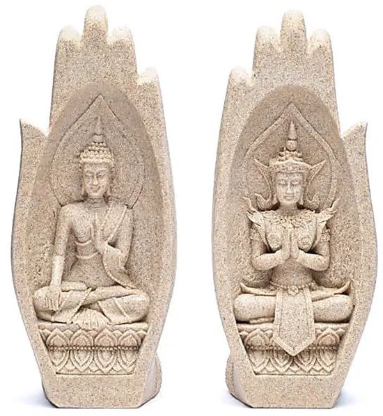 Namaste Mudra Handen met Boeddha