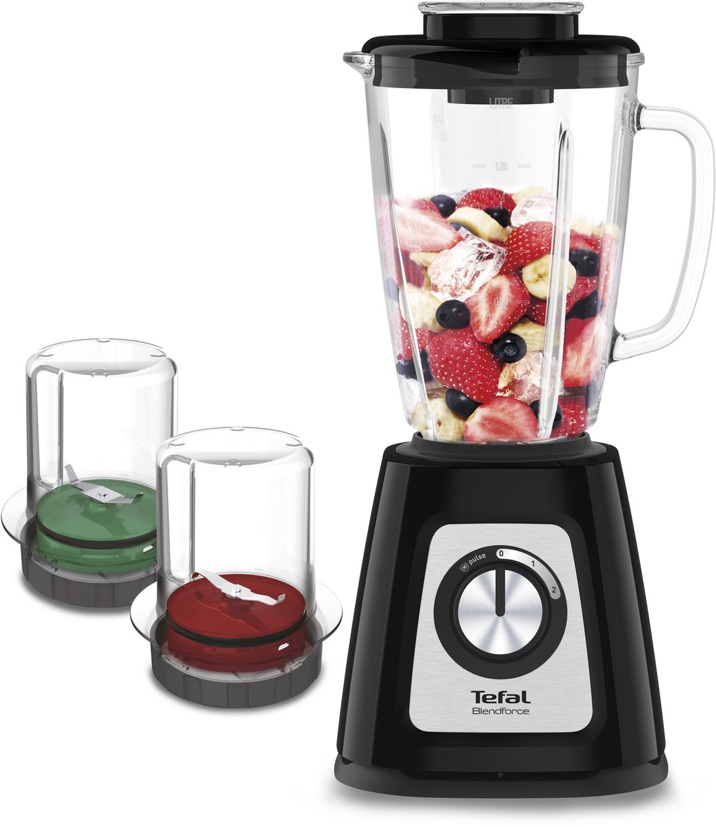 TEFAL BL4388 BlendForce II Zwart + accessoires