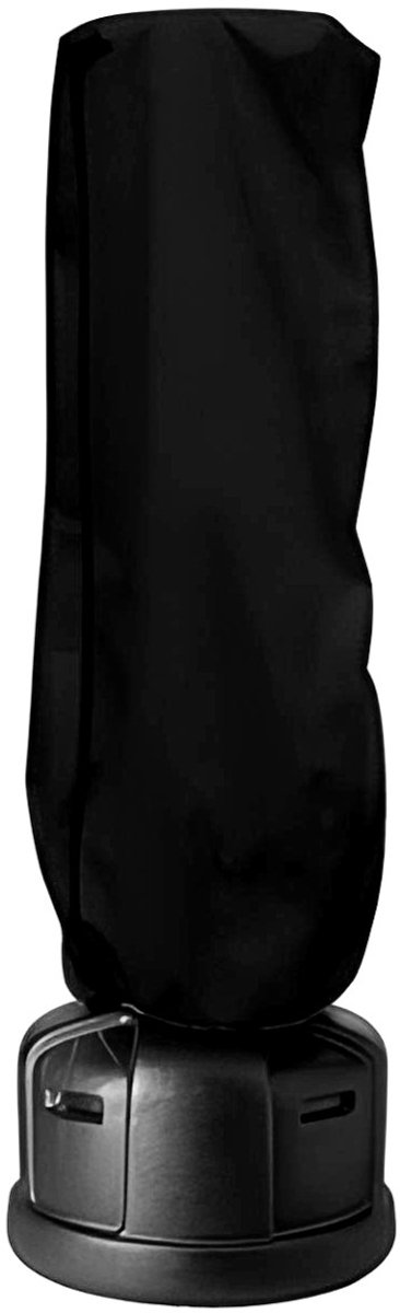 Bokspaal / Dummy Beschermhoes - Waterdicht - UV-bestendig -Buiten Kickboksen - Zwart - 165 cm x 70 cm - Met Trekkoord