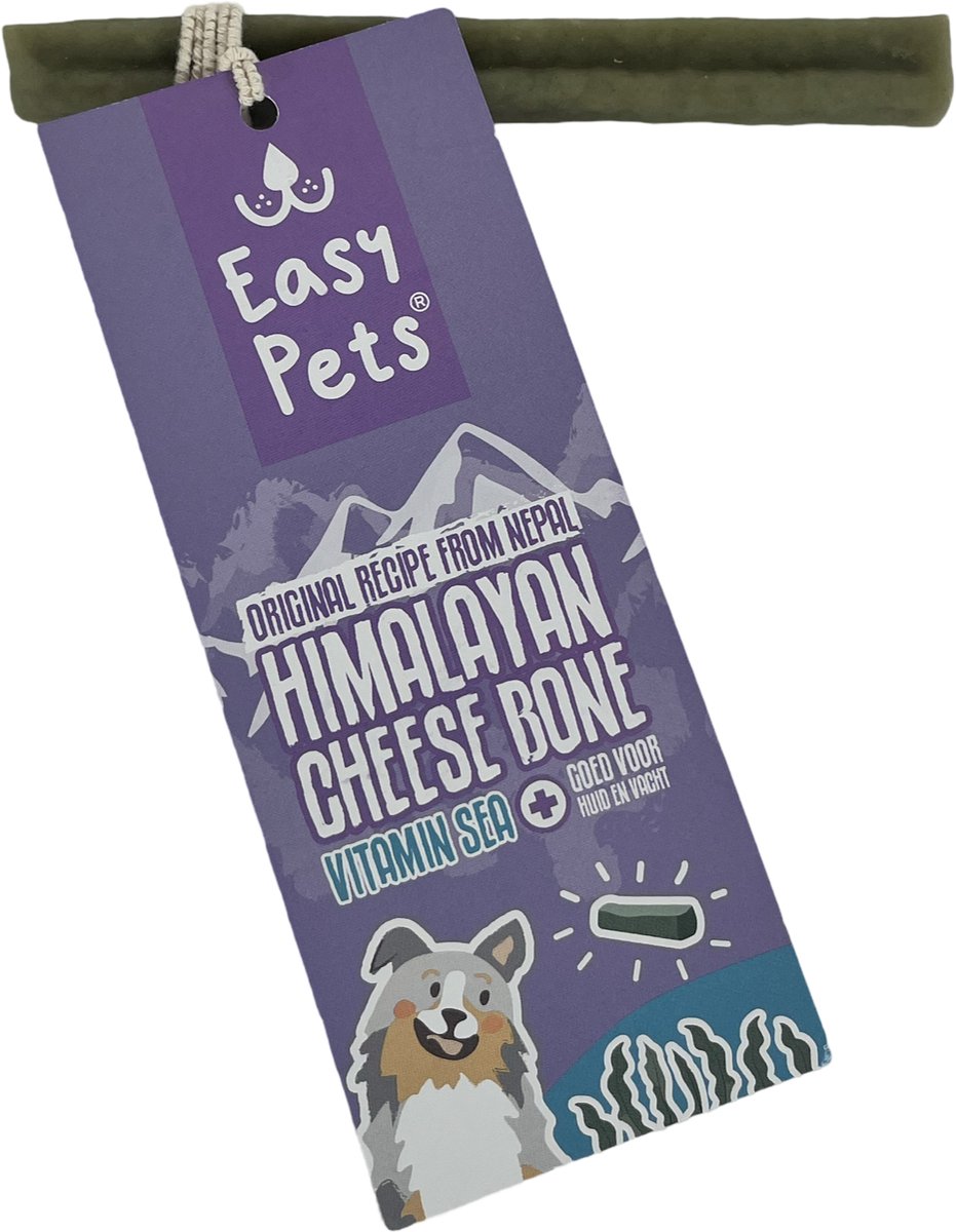 Easypets Himalayan Cheese Bone XS - Kauwsnack Hond met Omega-3 en Spirulina - 25g