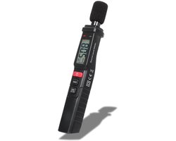 Decibelmeter - Geluidsmeter - dB Meter - Geluidsniveaumeter - Profesionele Decibel Meter - 30dB - 130dB - Digitaal - Nauwkeurig 1.5 dB - Inclusief E-book