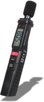 JeBo® - Decibelmeter - Geluidsmeter - dB Meter - Geluidsniveaumeter - Profesionele Decibel Meter - 30dB - 130dB - Digitaal - Nauwkeurig 1.5 dB - Inclusief JeBo E-book