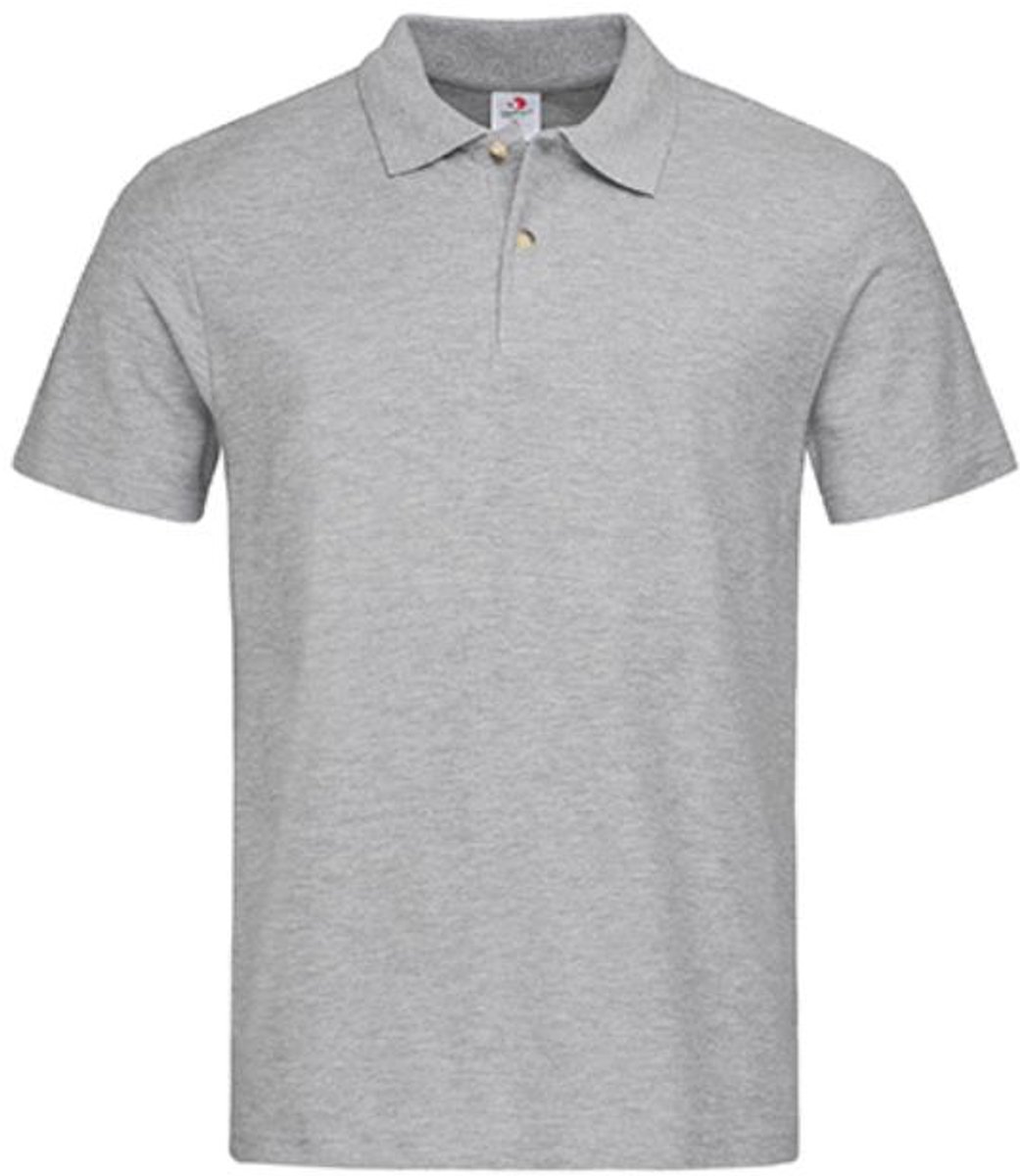 Stedman Short Sleeve Polo S510 - Grey Heather - 4XL