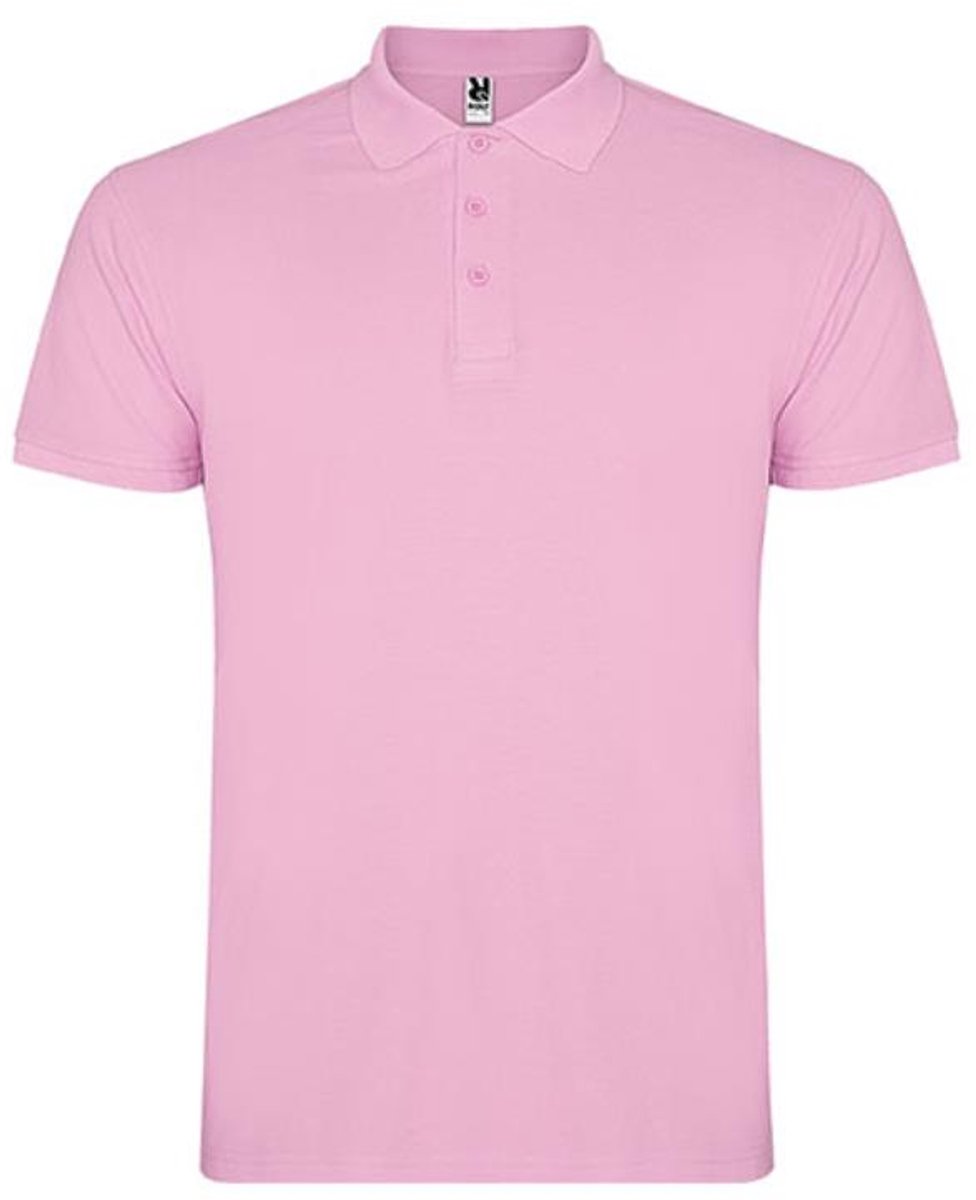 Roly - Star Polo - Light Pink 48 maat L