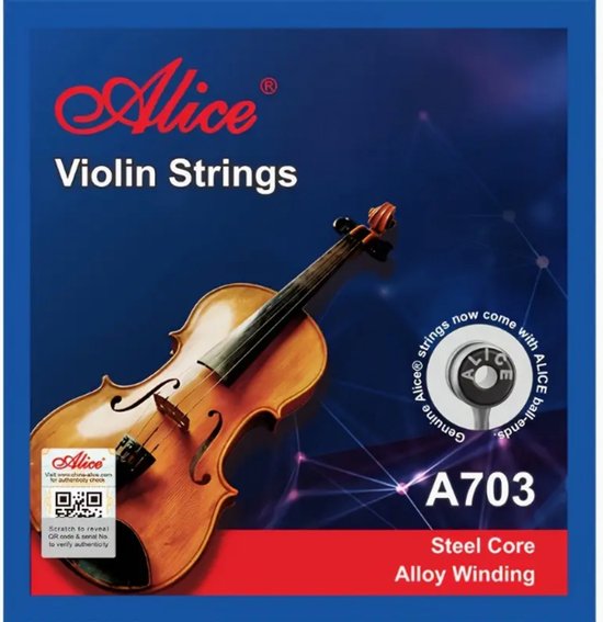 Vioolsnaren set voor 4/4 of 3/4 viool