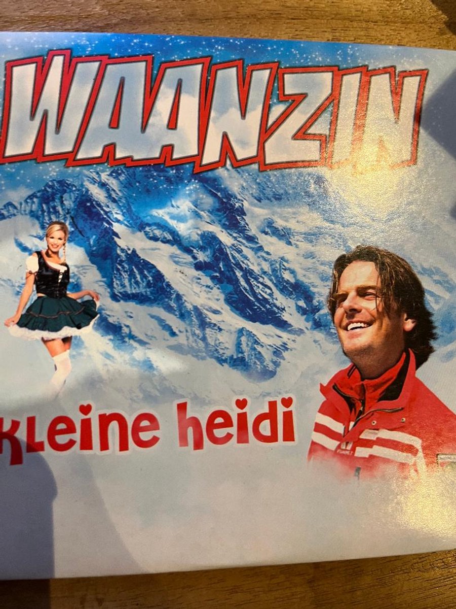 Waanzin – Kleine Heidi (2 Track CDSingle)