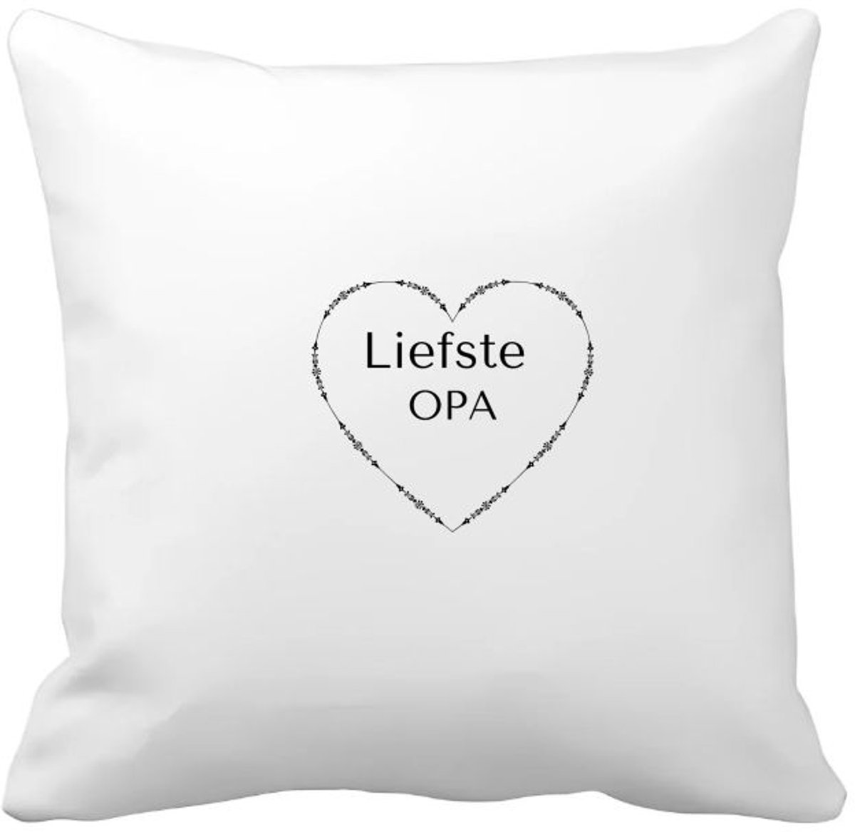 Akyol liefste opa Kussen hoes - Opa - de liefste opa - verjaardag - cadeautje voor opa - opa artikelen - kado - geschenk - 40 bij 40 cm Multicolor
