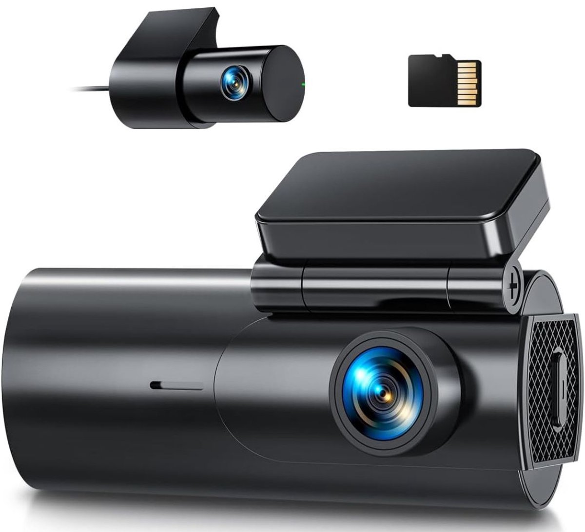 ApexArte® Dashcam voor Auto - Dualdashcam Voor en Achter - Full HD - Zwart