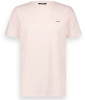 LEBASQ - The Baker - T shirt - Met Korte mouw - Roze - XL - biologisch katoen - 3D print op borst