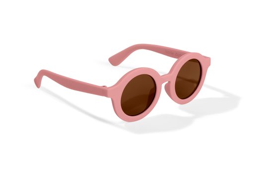 Little Dutch kinderzonnebril rond licht roze - roze - sunglasses - zonnebril