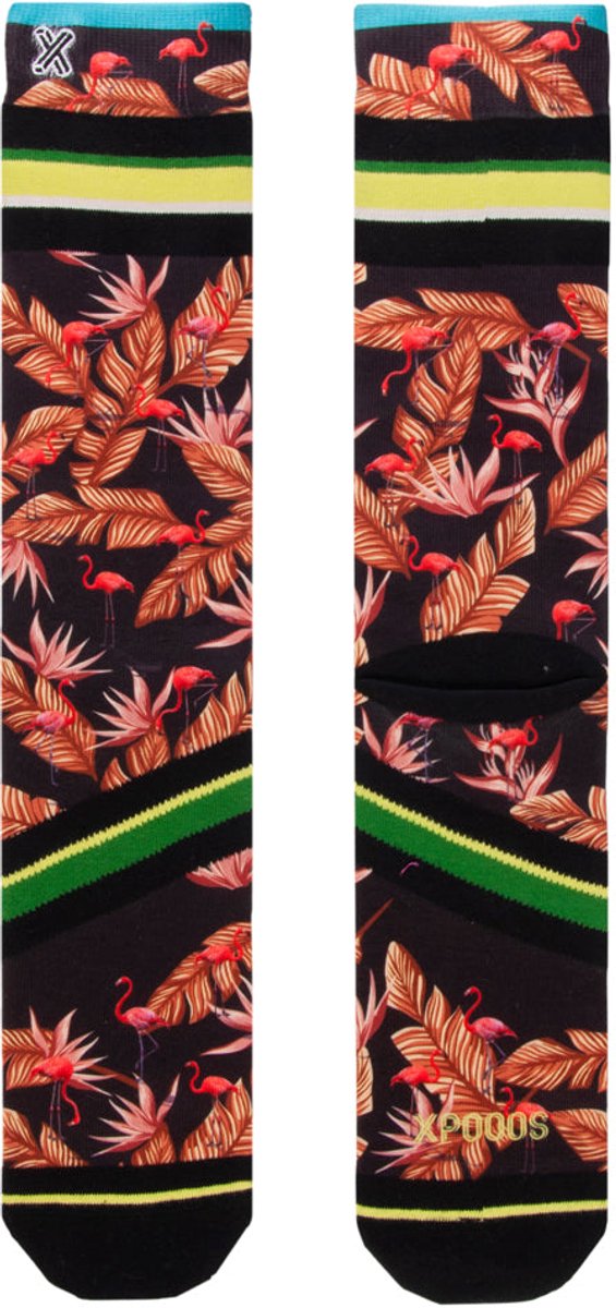 XPOOOS - Flamingo Herensokken - 1-Pack - Maat 43/46