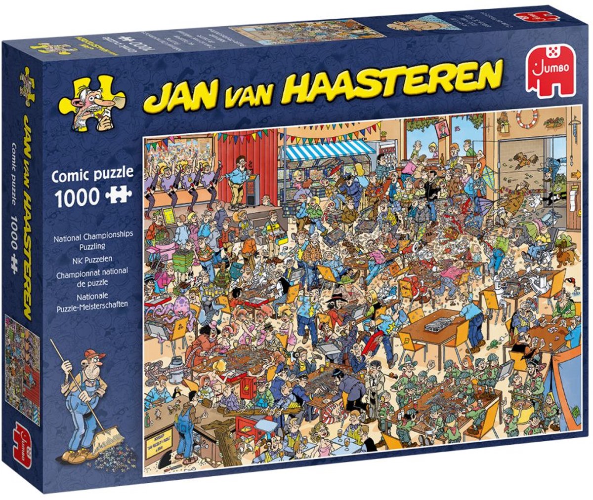 Jan van Haasteren NK Puzzelen puzzel - 1000 stukjes — afbeelding 14
