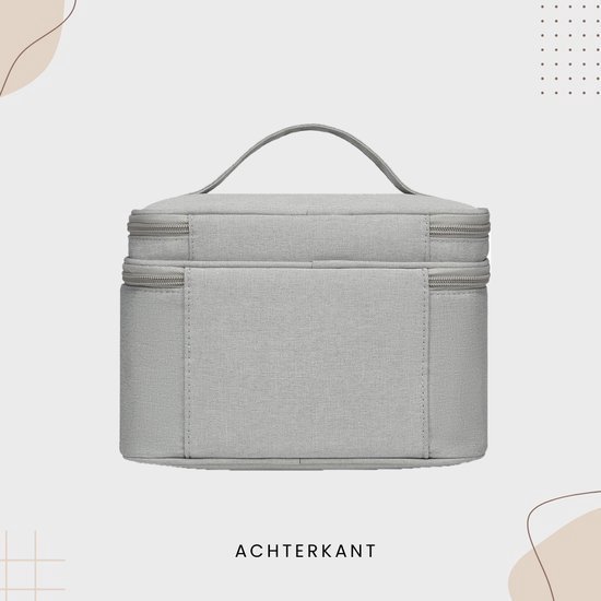 HSNL® Luxe Kolftas - Kolftas Borstvoeding - Koeltas - Inclusief Koelelement - Kraamcadeau - Grijs van HSNL® — afbeelding 3