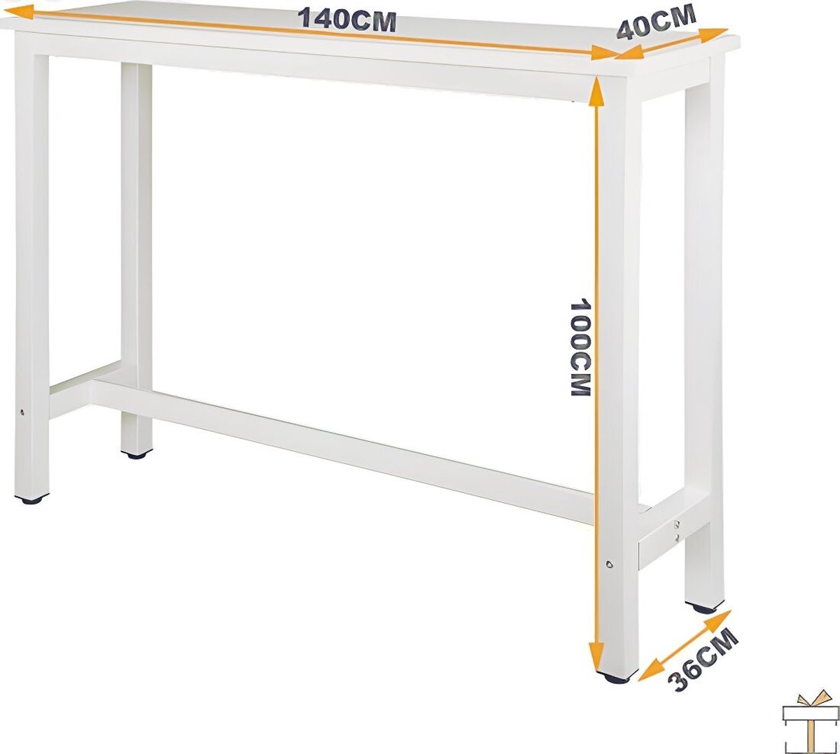 BRIGROS De wens om te doen WeHome - Bartafel, hoge salontafel, in