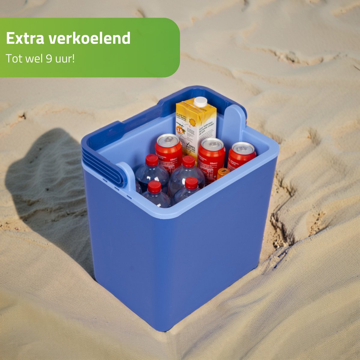 Bo-Camp Koelbox - Arctic - Blauw - Polyethyleen - 32 Liter
