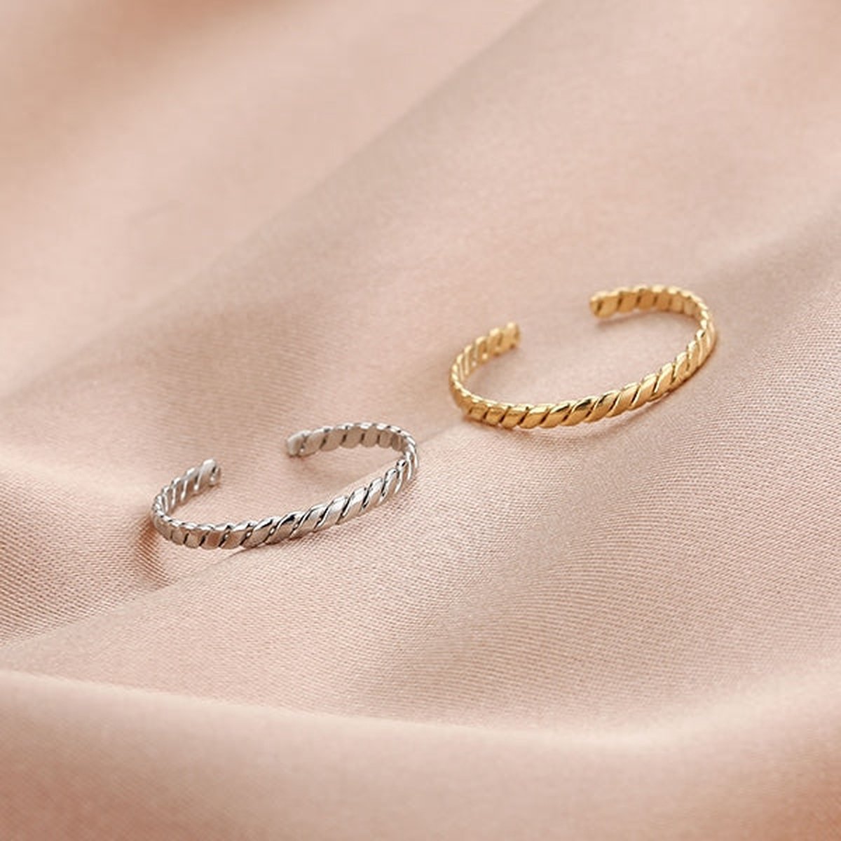 Michelle Bijou - Ring Met Motief Goud