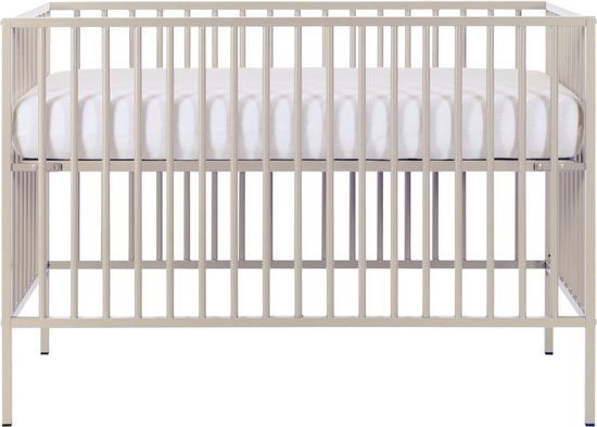 Europe Baby - Ledikant - Liam II - 60x120 - Oatmeal