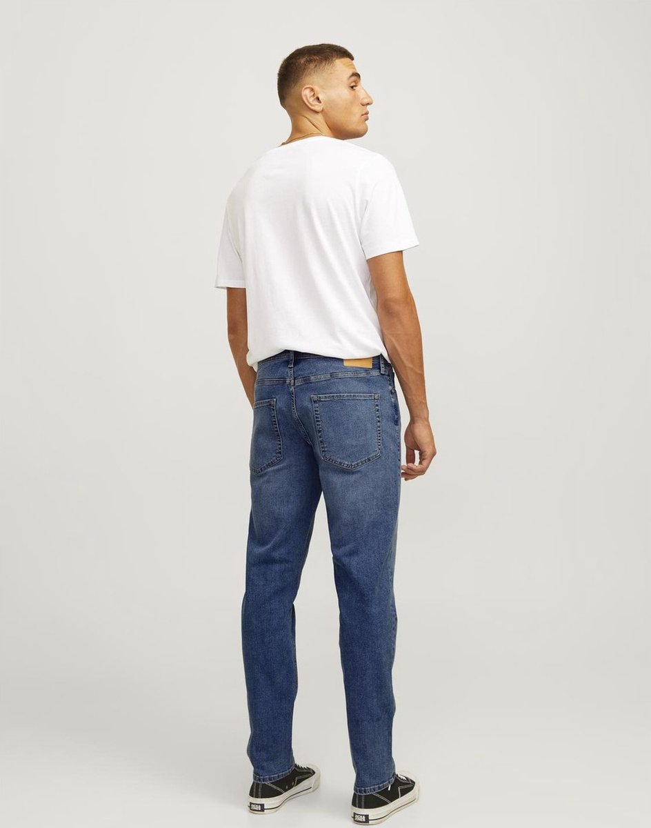 JJ REBEL tapered heren jeans L34 - Blauw — afbeelding 7