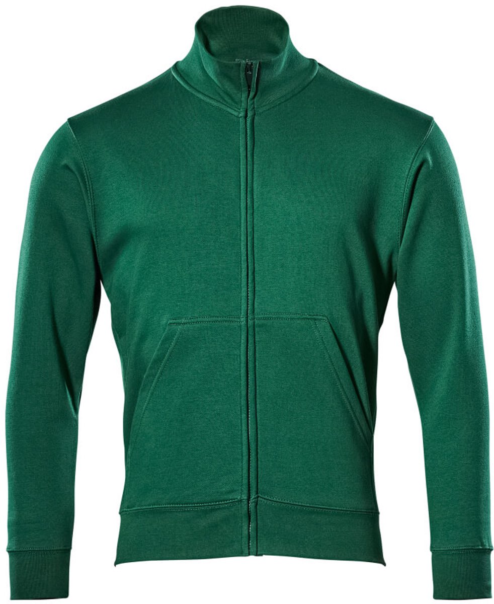 Mascot Crossover Sweatshirt met rits 51591-970 - Groen - S
