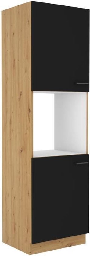 Tv-kasten 2 stuks ambachtelijk eiken 60 x 31 x 25,5 cm ontworpen houten