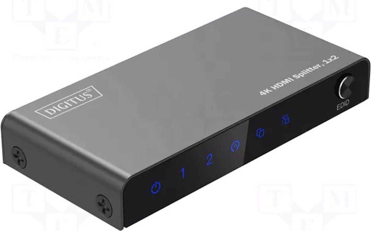 DIGITUS DS-55336 - HDMI-splitter 4K - 60Hz - zwart
