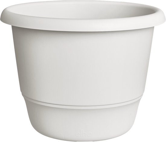 Elho Amiga Bloempot 47 Cm – Ronde Plantenbak Voor Binnen & Buiten, Duurzaam En Vorstbestendig, Gemaakt Van 100% Gerecycled Plastic 3 miniatura