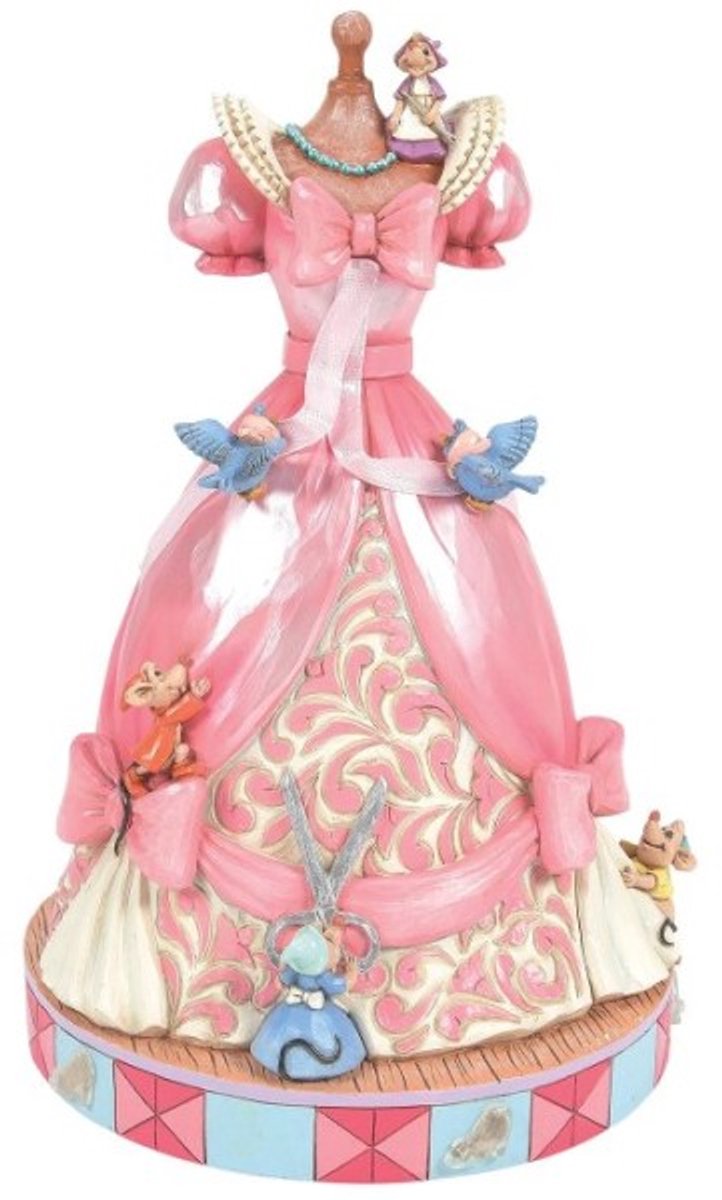 Disney Traditions – A Dress For Cinderelly (musical figure) Assepoester Jurk (met muziek)