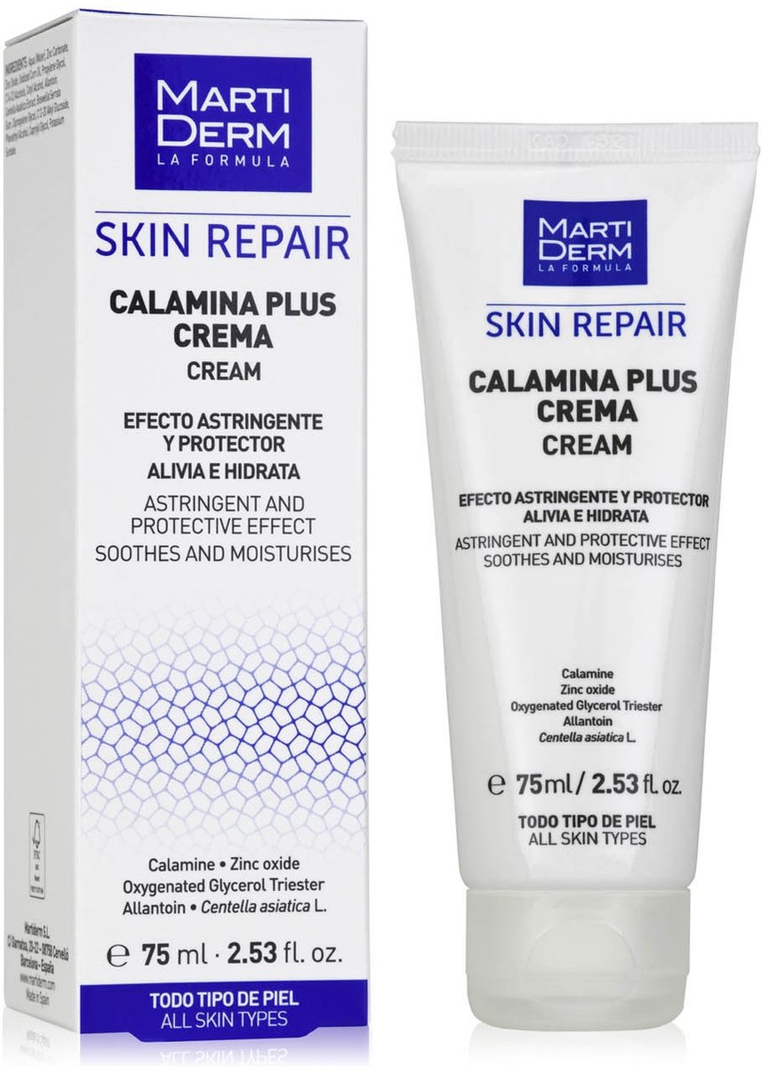 Goedkoopste Anti-Roodheidscrème Skin Repair Calamina Martiderm (75 ml) (75 ml