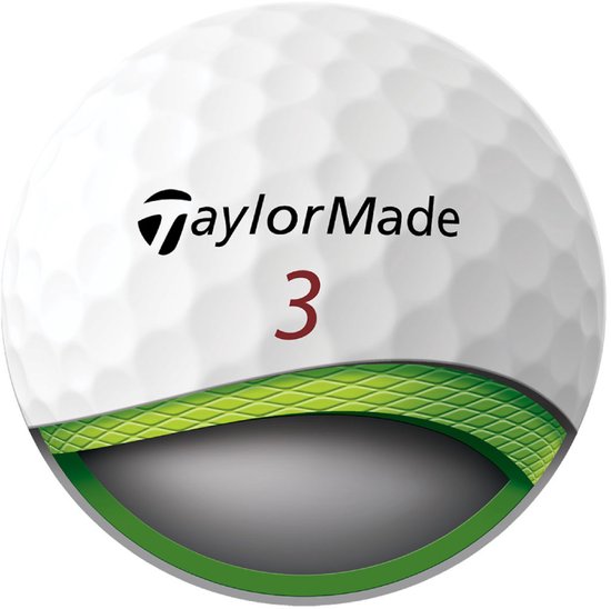 TaylorMade Tour Response Golfballen 2025 - Wit - 12 Stuks van TaylorMade — afbeelding 2