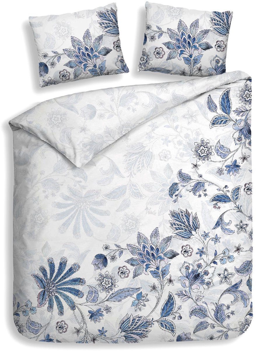 Heckettlane Asia Dekbedovertrek - Extra breed - 260x200/220 cm - White