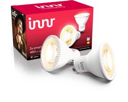 Innr smart GU10 LED lamp - geschikt voor Philips Hue - Zigbee LED spot - warm white - slimme lamp -…