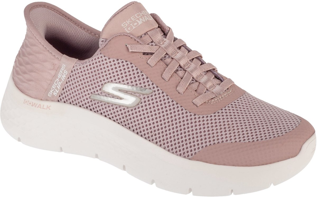 Skechers Slip-Ins: GO WALK Flex Grand Entry Vrouwen Sneakers 5 Purper