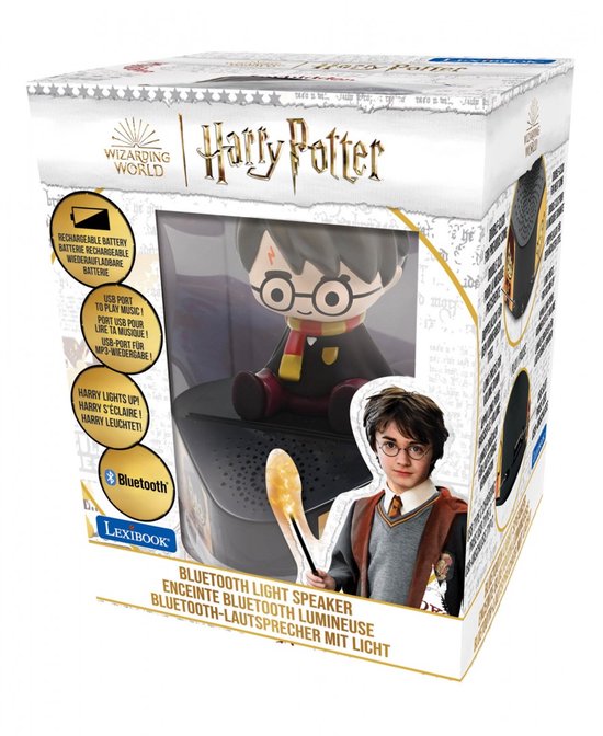 Bluetooth -luidspreker met Harry Potter Luminous beeldje van Wizarding World — afbeelding 3