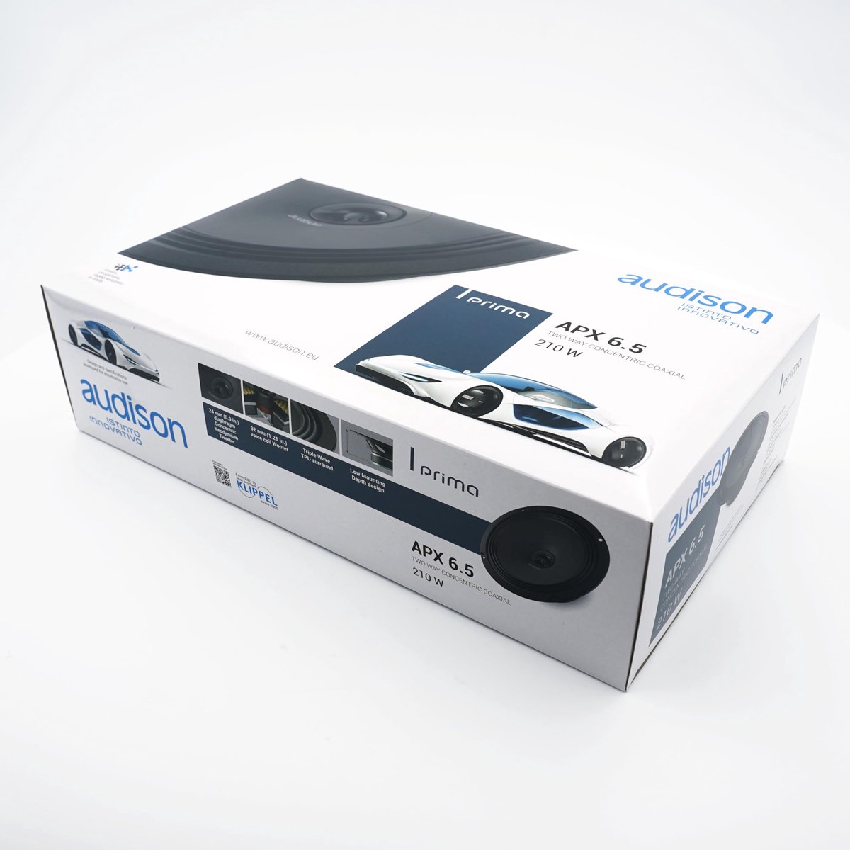 Audison Paar luidsprekers serie Prima APX 6,5 16,5 cm. 2-weg coax 210 W