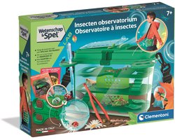 Clementoni Wetenschap & Spel - Insecten Observatorium - STEM spelgoed - Draagbaar insecten hotel - Speelgoed van het jaar 2025 - Voor kinderen vanaf 8 jaar