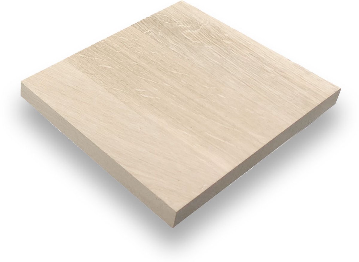 Eiken plank 20 x 20 cm 18 mm - Eikenhouten plank - Losse plank - Meubelpaneel - Timmerpaneel - Kastplank
