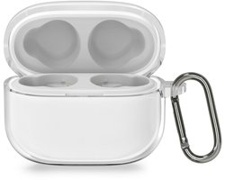 kwmobile Earphones Case for Sony LinkBuds S Case - Clear TPU Silicone Earbuds Cover - Transparent