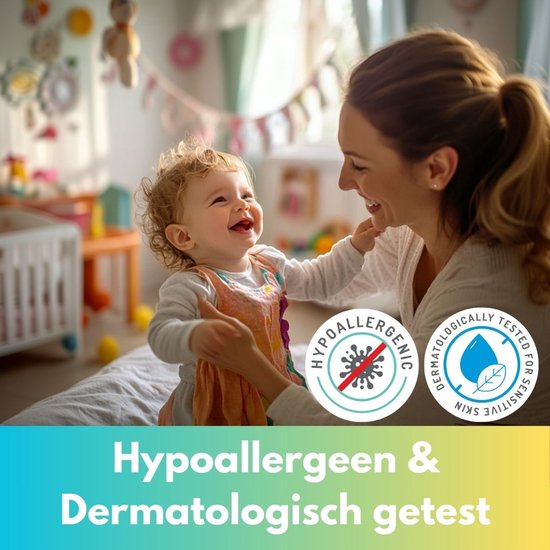 Minoris Baby Wasmiddel, 50 Wasbeurten, 1L – Hypoallergeen, Biologisch, Vegan, Dierproefvrij, Zacht voor Gevoelige Huid, Biologisch Afbreekbare Formule, Geconcentreerde Natuurlijke Babytextielreiniger
