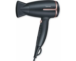 Beurer HC 25 Reisföhn - Inklapbaar - Compact voor Wereldwijd gebruik - Snel Droog Haar en Perfecte Styling - Dankzij Ionenfunctie & Koude luchtstand